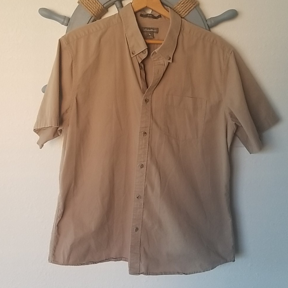 Eddie Bauer Relaxed Fit button down shirt XL
